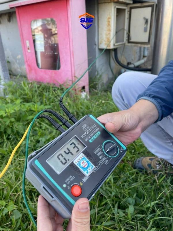 Đo điện trở chống sét