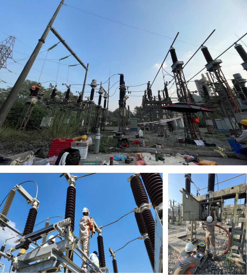 kiểm định thiết bị điện 220kV