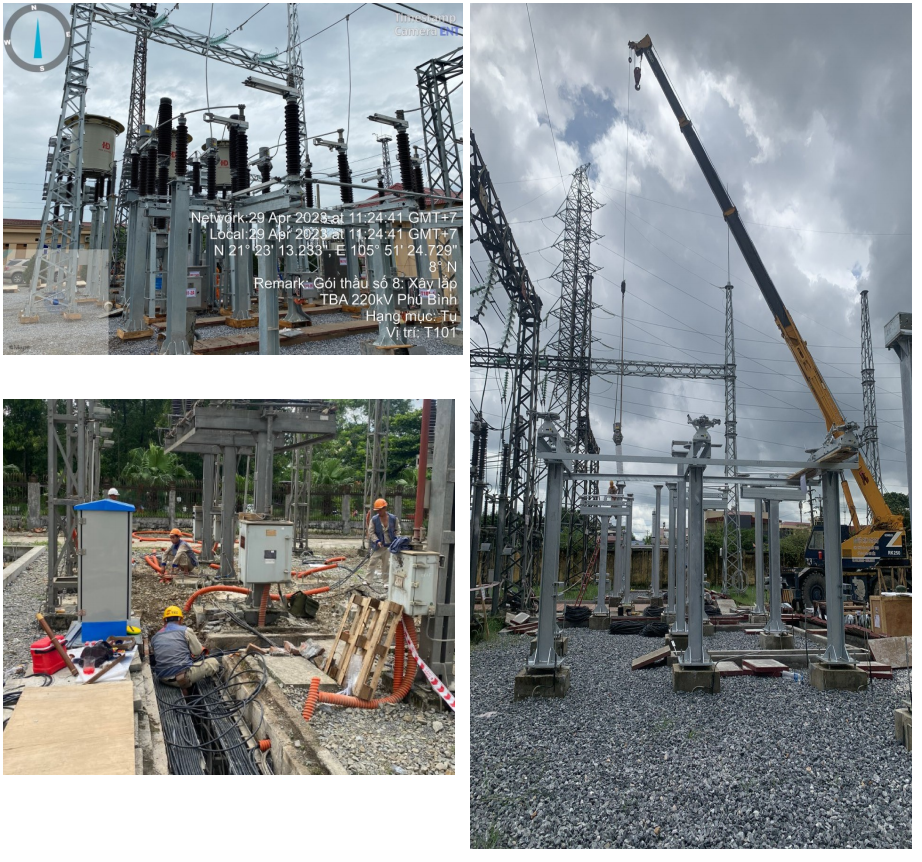 kiểm định thiết bị điện 220kV