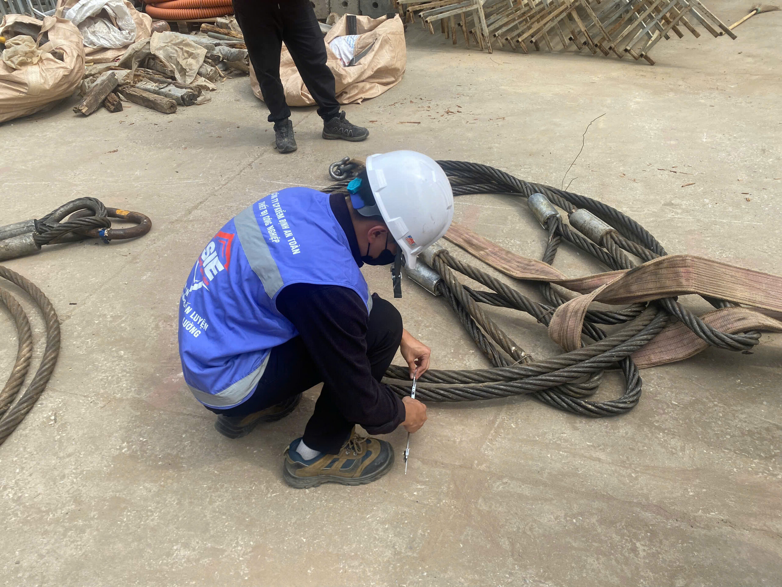 Kiểm định cáp thép tại Viglacera