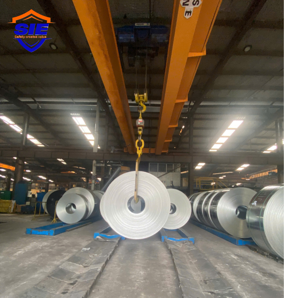 SIE kiểm định thiết bị nâng tại viglacera