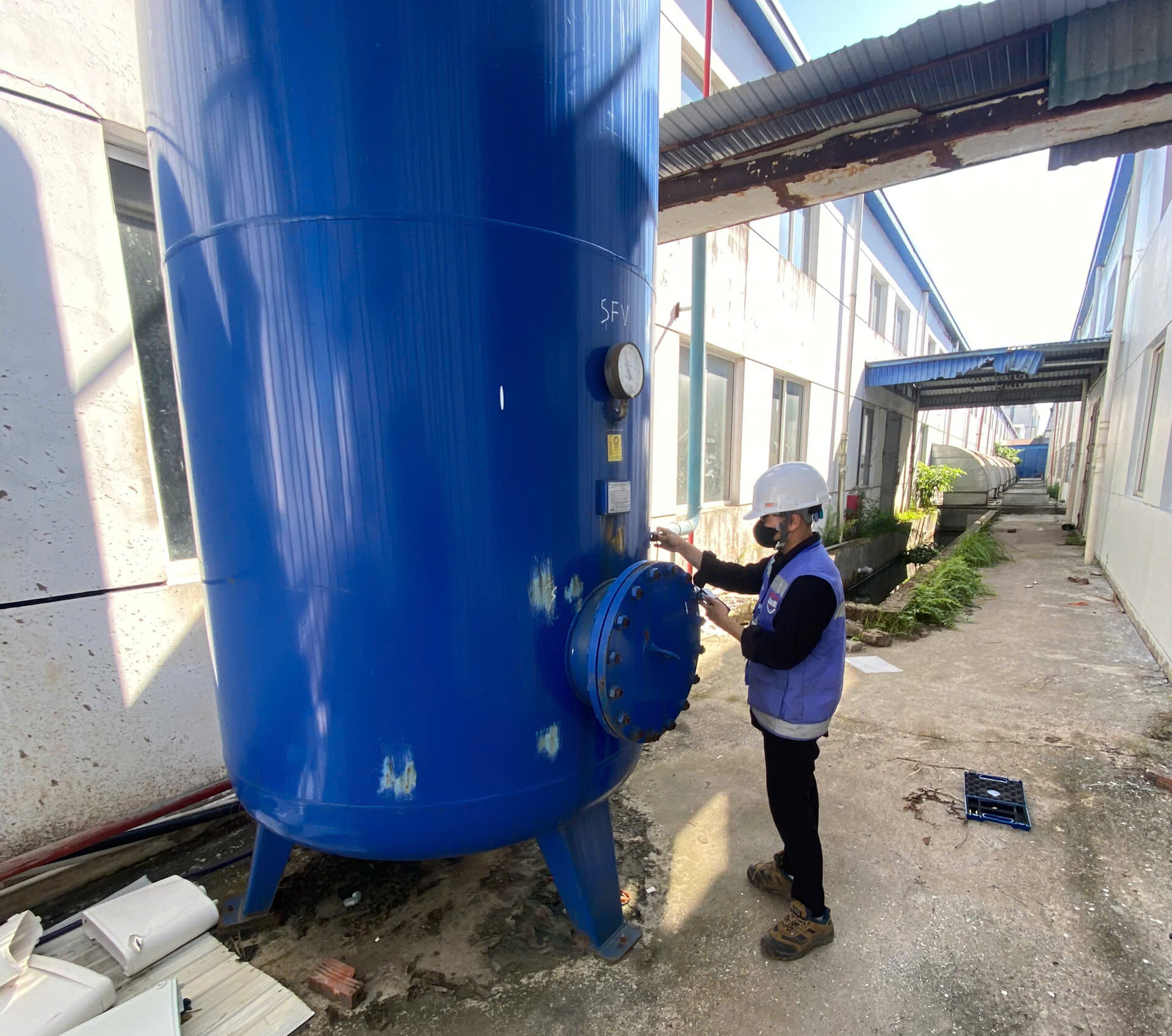 Kiểm định bình chịu áp lực
